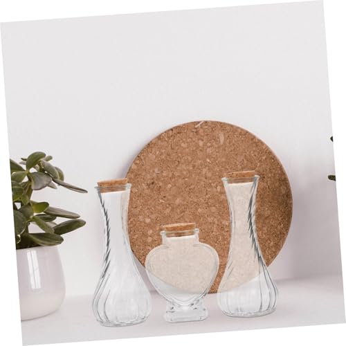 Récipients vides décoratifs en verre transparent haut de gamme - 8