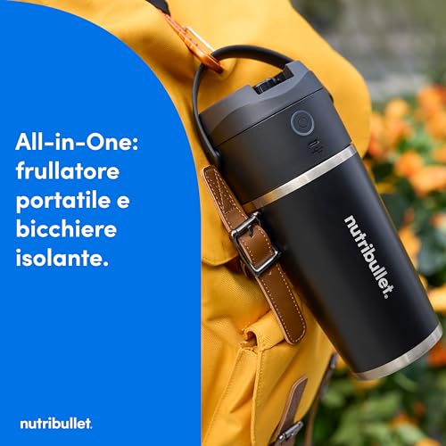NutriBullet Flip 0,59 L Frullatore portatile 11 W Nero 1 NutriBullet Flip 0,59 L Frullatore portatile 11 W Nero