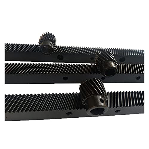 TMP1105 Left Helical Gear 1.25 Mold Spiral Angle 19 Degree 25/32/40/60 Tooth for Engraving Machine Rack (Color : Diagonal right1400mm, Guide Length : 40T hole14)