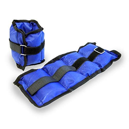 Playwell Blue Nylon Leg/Ankle & Wrist Weights - 10lbs - NEW