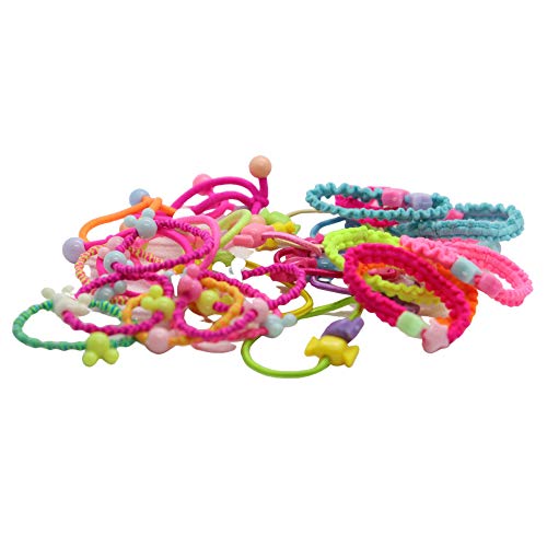 Trendcool Haargummis für Mädchen, Zubehör, Armbänder, elastische Gummibänder, Schleifen, Haargummi, Schönheitsband für Mädchen, Original-Zubehör, Gummiband und Haarbänder für Mädchen (Anhänger) Cover