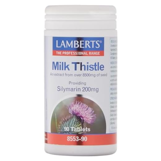 Lamberts Cardo Mariano 8500 mg - 90 Tabletas