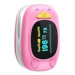 Child Pulse Oximeter, Oxygen Monitor for Kids Baby and Blood Oxygen Saturation Heart Rate Monitor with Automatic Shut-Down, One Directions OLED Display, Include 2 X AAA Batteries
