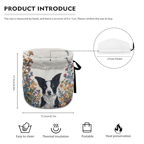 Image of Border Collie Print Tea Cosy Kitchen Home Decorative Tea Pots Cozy Insulation Keep Breakfast Warmer Insulated Teapot Cover Keep Teapot Warm