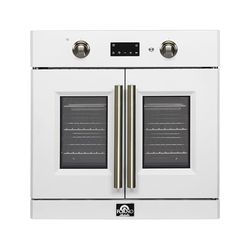 Forno Asti 30-Inch French Door Oven White
