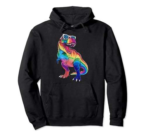 Dinosaure drôle LGBT LGBTQIA+ Mois de la fierté Sweat à Capuche