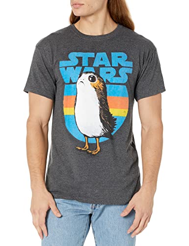 T-shirt Star Wars Porg anthracite XL homme le cadeau parfait pour les fans