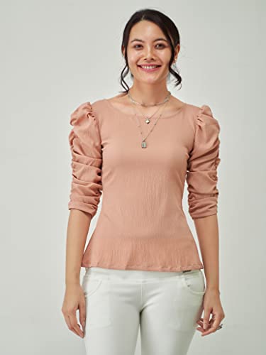 Image of AASK Casual Solid Women Top