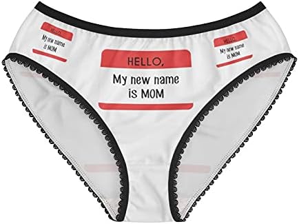 Name Is Mom Panties, Name Is Mom Underwear, Briefs, Cotton Briefs, Funny Underwear, Panties For Women