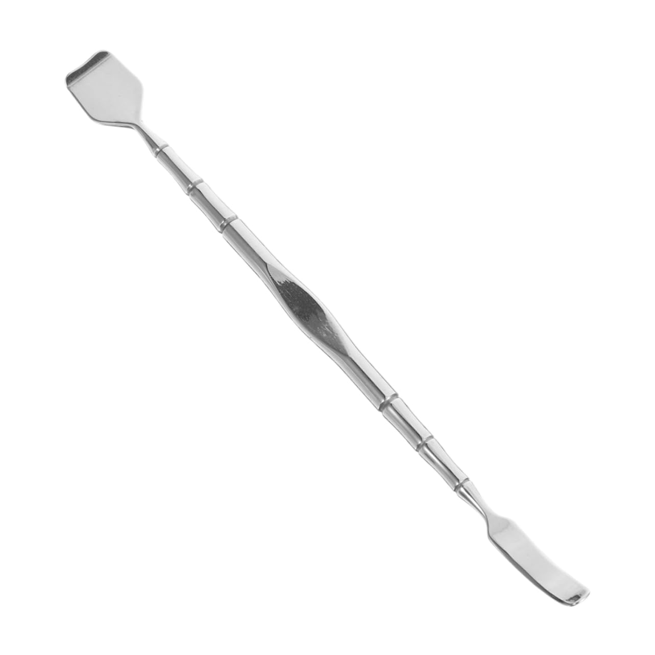 BESTYASH Double Head Face Cleansing Spatula Nose Scraper for Blackheads Acne Tool Facial Remover Tool Stainless Steel Popper