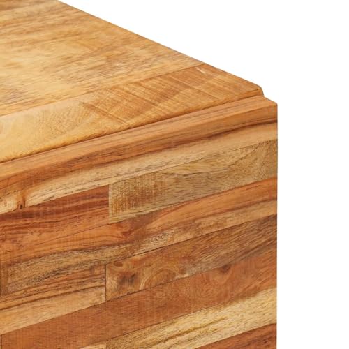 Armario lateral moderno para salón u oficina con elegantes mangos de madera 7
