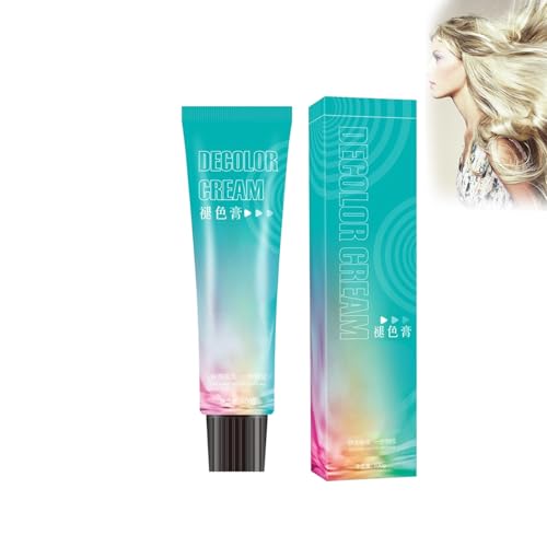 Wonster aclarante para todo tipo de cabellos, crema decolorante para aclarar hasta 9 tonos y eliminar los reflejos amarillentos, tinte para aclarar cabellos tratados con aceites shampoo