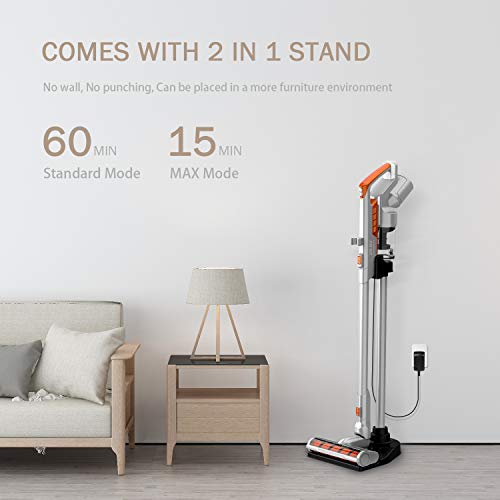 Cordless Stick Vacuum 16KPa 200W - Image 5