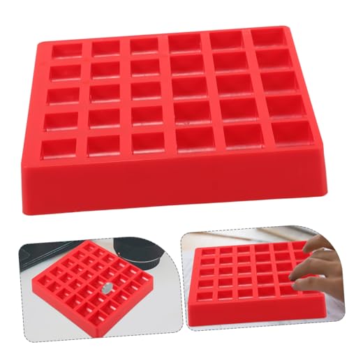Caja organizadora de monedas rojas paquete 2 piezas miniatura 7