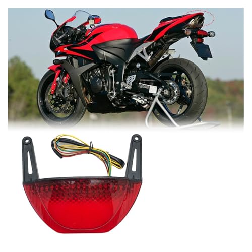 Feu arrière intégré CBR600RR 2007-2012 clignotant et stop - 3