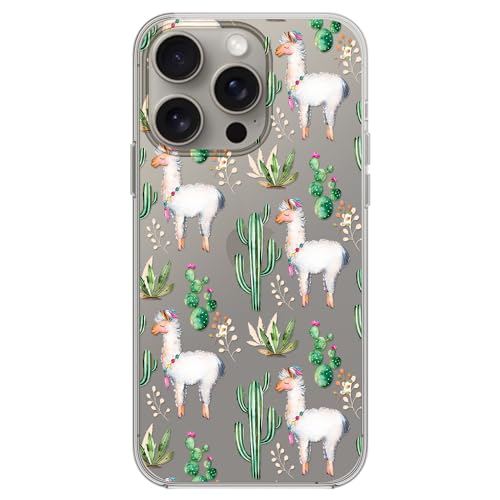 Coque iPhone 15 Pro dessin animé idée cadeau mignon motif cactus - 3