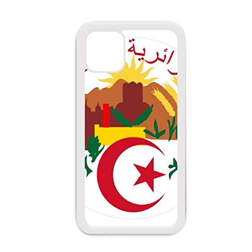 Coque Apple iPhone 12 Pro Max emblème Algérie finition blanche luxe