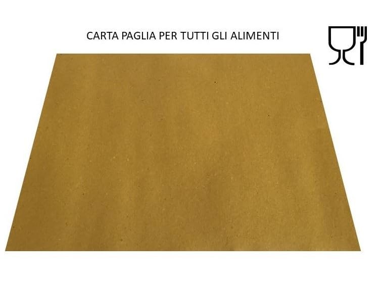 CARTA PAGLIA 33X40 PER ALIMENTI FOGLI DI CARTA PAGLIA ALIMENTARE Grammatura 10.5 IDEALE PER FRITTI CERTIFICATA PER ALIMENTI (500)