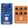 JOYO JF-23 Overdrive Built-in Noise Gate Guitar Effect Pedal and JF-22 Amplifier Simulator Distortion Pedal