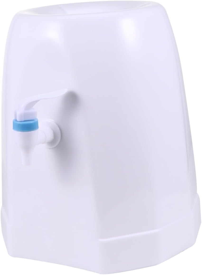 Desktop Drinking Fountain Plastic Inverted Bucket Shelf for Easy Water Dispensing Office Home Grocery Store Portable and Durable Water Dispenser Stand
