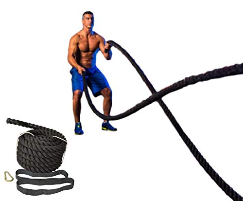 5 Star TD Battle Rope, 1.5" Poly Dacron 40 FT