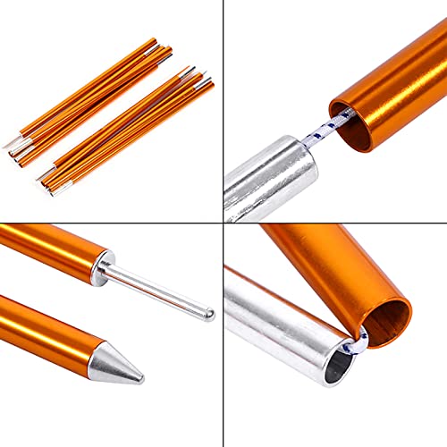 Luifel Frame Stick, Geanodiseerd Arbeidsbesparende Hoge Sterkte Sunshelter Rod Flexibele Aluminiumlegering Met Elastisch Koord voor Wandelen - Image 7