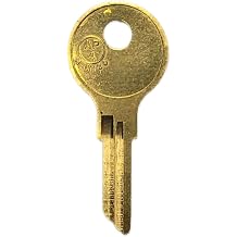 JMA CHI-7DE Key Blank, Replacement for Chicago AP4/104AM 50-Pack