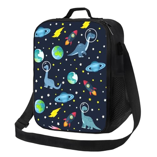YUAOEUR Dinosaur Lunch Bag Insulated Lunch Box for Boys Girls Adults Children Women Men School Picnic Outdoor