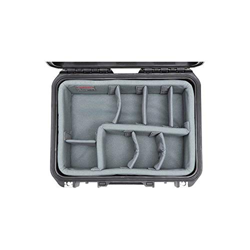Skb Cases Iseries 1309-6 Case With Think Tank Dividers & Lid Organizer, Black (3I-1309-6Dl) #TOP6