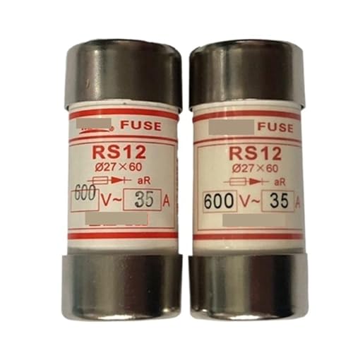 Fusible à capuchon cylindrique RS12 de haute précision 40A 27x60mm