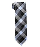 Tommy Hilfiger Men's Buffalo Tartan Tie, Black, One Size