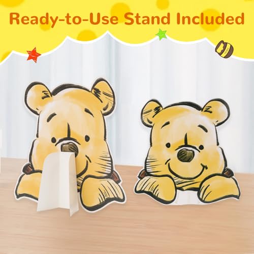 image for CORODER 9PCS Large Cute Bear Party Supplies, 12 Inches Large Cute Bear