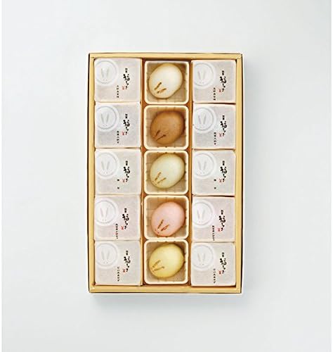 福うさぎ 銘菓 福うさぎ(5種詰め合わせ)15個入