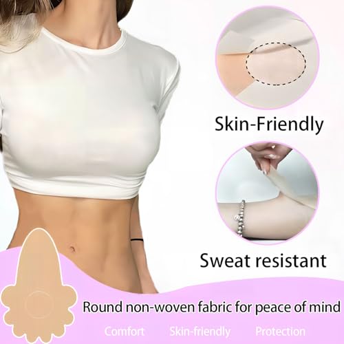 Boob Tape for Women,4 PCS Breast Lift Tape for Large Breasts,Boobytape Push Up for A-E Cup Beige2