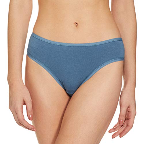Image of Amante Solid Low Rise Cotton Bikini Panty Pack(Pack of 3)