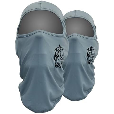 Wolf Sun Protection Breathable Milk Fiber Balaclava Full-Face Mask Hood Neck Gaiter BBF Cover