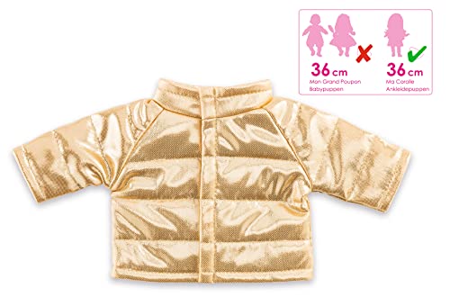Corolle 9000211920 - Giacca trapuntata dorata, per...