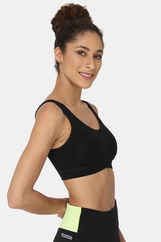 Image of Intimacy Active Sports Bra for Women Medium Coverage, Non-Wired, Non-Padded, Seamless, Stretchable Comfortable Support Activewear for Women