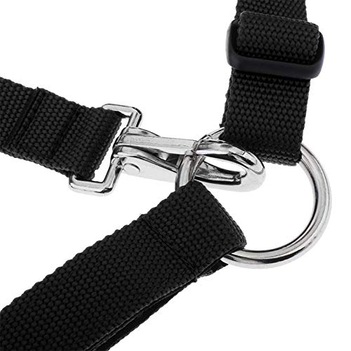Muselière pour cheval - Respiration facile - Équipement équestre, Noir , M