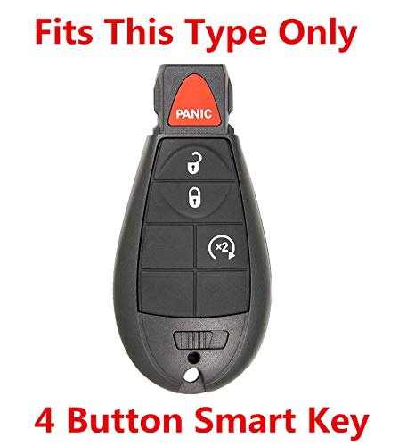 Replacement Keyless Remote Fob Key Shell Case Replacement Fit For Dodge Durango Grand Caravan Journey Ram 1500 2500 3500 Jeep Grand Cherokee Ram 1500 2500 3500 Iyzc01C M3N5Wy783X Gq4-53T #TOP1