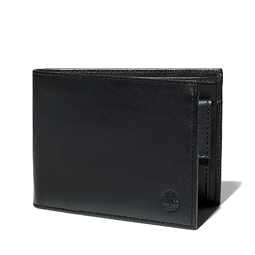 KP Large Bifold Wallet mit Münzfach TIMBERLAND COLOR BLACK TALLA TALLA ÚNICA PARA HOMBRE