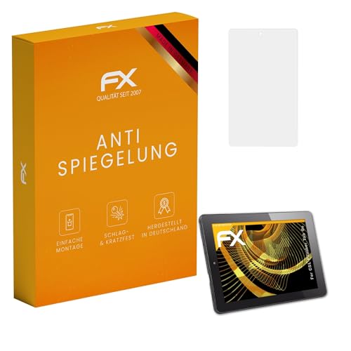 atFoliX Panzerfolie kompatibel mit CSL Panther Tab 9s Schutzfolie, entspiegelnde und stoßdämpfende FX Folie (2X) atFoliX Panzerfolie kompatibel mit CSL Panther Tab 9s Schutzfolie, entspiegelnde und stoßdämpfende FX Folie (2X)