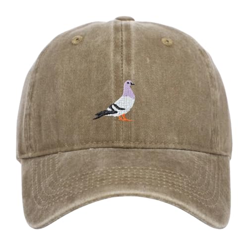 Generisch Vintage Baseball Cap mit Tauben-Stickerei