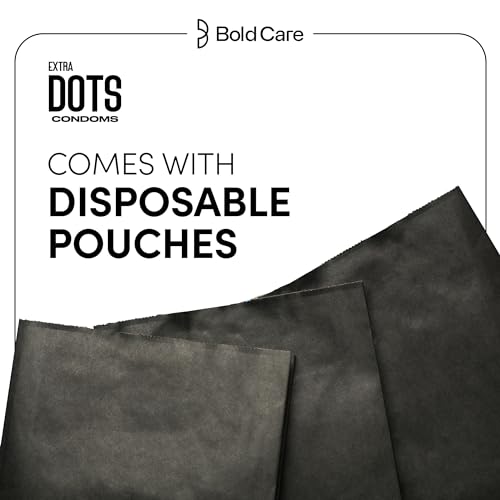 Image of Bold Care 404 Extra Dots Condoms for Men - Elevate Pleasure with Every Touch - 30 Condoms (Pack of 3)