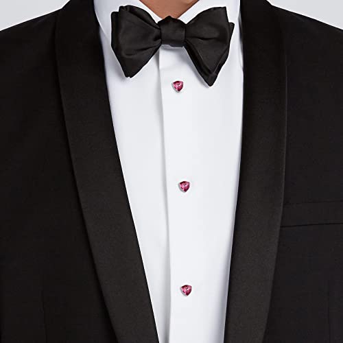 Swarovski Crystal Cuff Links And Tuxedo Studs For Men In Gift Box, Birthday Christmas Valentines Day Gifts, Mens Jewelry Or Accessories For Wedding Party #TOP3