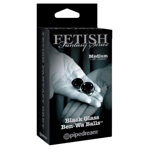 FFLE Glass Ben Wa Balls Medium -(Package of 4)