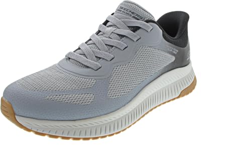 Skechers Herren Bobs Squad 4 Turnschuhe, Gray Multi Mesh, 42.5 EU – Ansicht 4