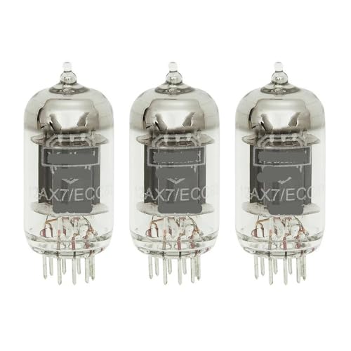12AX7 tube à vide bobine longue lot de 3 lampes préampli audio hifi