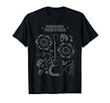 Disney Channel Hannah Montana Floral Guitar T-Shirt