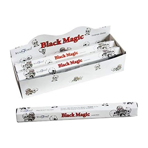 STAMFORD INC. 37519 Black Magic Incense Sticks, 20 Sticks x 6 Packs Cover